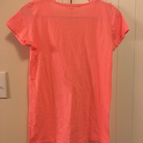Junior’s Neon Orange Tee - Picture 2 of 3